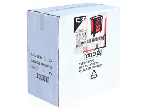 YATO 165 részes szerszámkocsi szerszámokkal