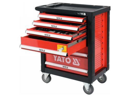 YATO 185 részes szerszámkocsi szerszámokkal