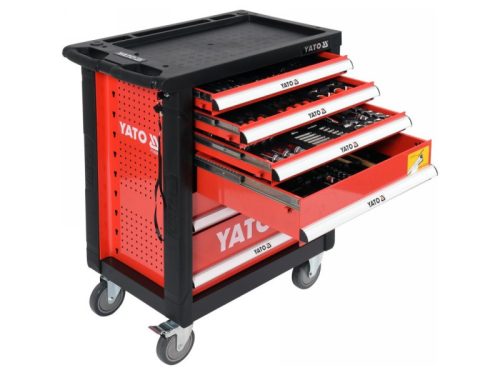 YATO 185 részes szerszámkocsi szerszámokkal