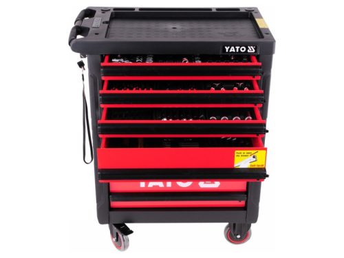 YATO 177 részes szerszámkocsi szerszámokkal