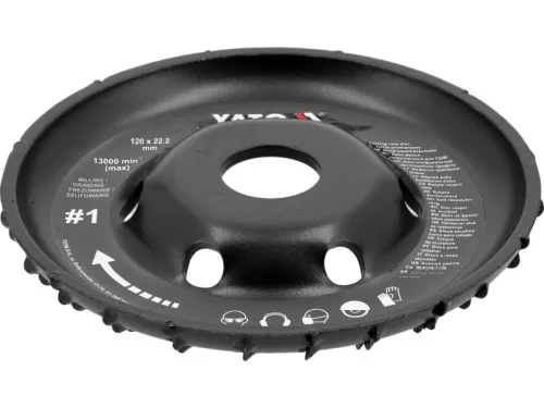 YATO 125 x 22,2 mm ráspolykorong durva #1 YT-59155