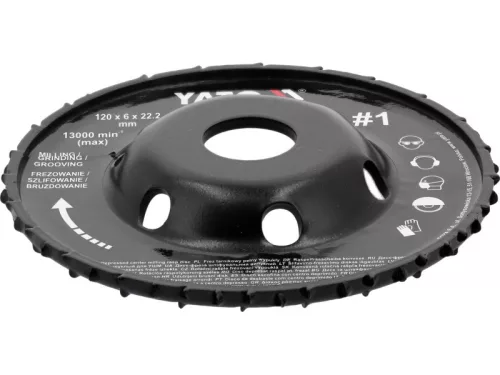 YATO 120 x 22,2 mm ráspolykorong durva #1 YT-59180
