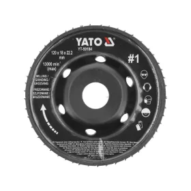 YATO 120 x 22,2 mm ráspolykorong durva #1 YT-59184