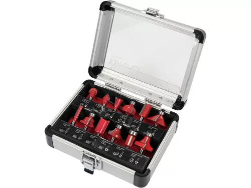 YATO 12 részes 6 mm felsőmaró készlet YT-68006