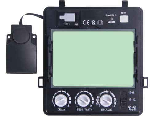 YATO ASTRO automata hegesztőpajzs, valós színek optika