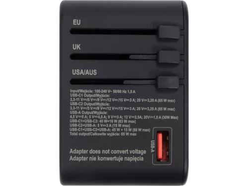 YATO Utazó adapter 65 W