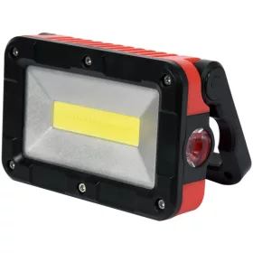   YATO Akkus LED reflektor – 300 lm, COB LED, mágneses talp, USB töltés, IP54 
