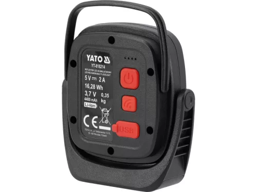 YATO Akkus LED reflektor 1200 lm 4,4 Ah
