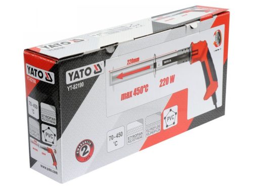 YATO 70-450°C-200W-220/140mm polisztirolvágó