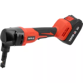   YATO 18 V akkus lemezlyukasztó (1 x 4,0 Ah akku + töltő) YT-82398