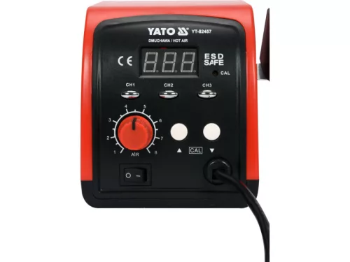YATO 750 W hőlégfúvó állomás LED kijelző YT-82457