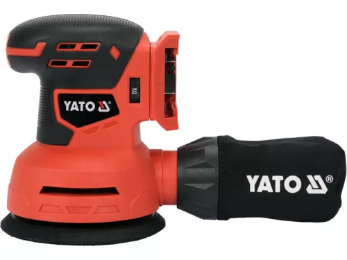 YATO 18 V Li-Ion 125 mm akkus excenter csiszoló (akku és töltő nélkül) YT-82753