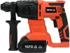 YATO 18 V Li-Ion, 2,0 J akkus kombikalapács SDS-Plus (1 x 3,0 Ah akku + töltő) YT-82770