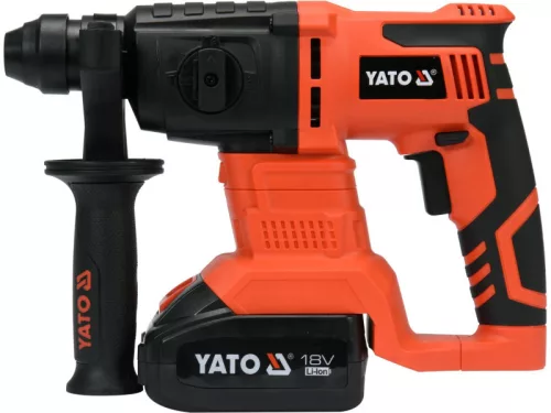 YATO 18 V Li-Ion, 2,0 J akkus kombikalapács SDS-Plus (1 x 3,0 Ah akku + töltő) YT-82770