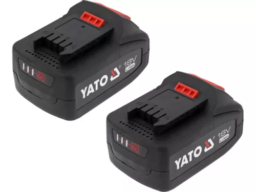 YATO 18 V akkumulátoros fúrókalapács szénkefementes SDS-plus (2x4 Ah akksi és töltő) YT-827724