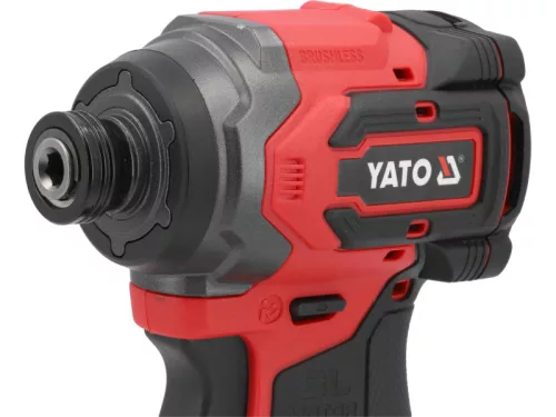 YATO 18 V, 1/4", 230 Nm akkus ütvecsavarozó szénkefe nélküli (1 x 4,0 Ah akku + töltő) YT-82798