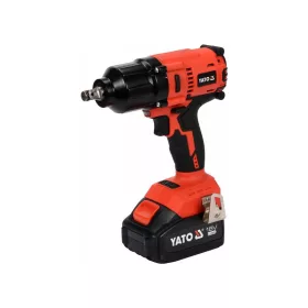  YATO 18 V 1/2" 700 Nm akkus ütvecsavarozó szénkefe nélküli (1 x 3,0 Ah akku + töltő) YT-82806