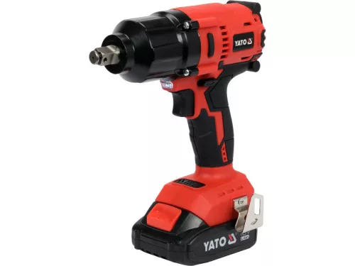 YATO 21 részes 18 V Li-Ion 1/2" 700 Nm akkus ütvecsavarozó készlet (2 x 3,0 Ah akku és töltő) YT-82807