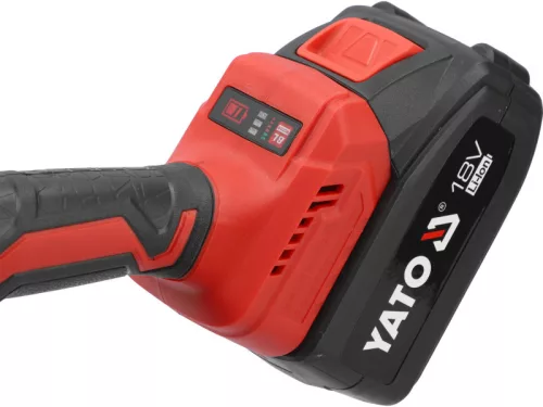 YATO 18 V, 140 mm akkus körfűrész szénkefe nélküli (2 x 4,0 Ah akku + töltő) YT-8281185
