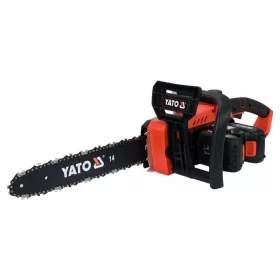   YATO Akkus láncfűrész 350 mm 2 x 18 V (2 x 2,0 Ah akku + töltő)