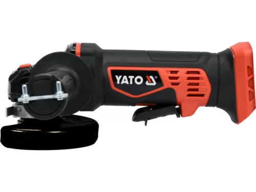 YATO 125 mm 18 V akkus sarokcsiszoló Li-Ion (akku és töltő nélkül)