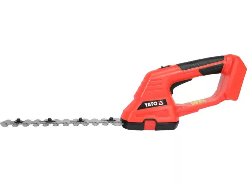 YATO 18V akkus fűnyíró/ bokorformázó olló szett (1 x 2,0 Ah akku + töltő)