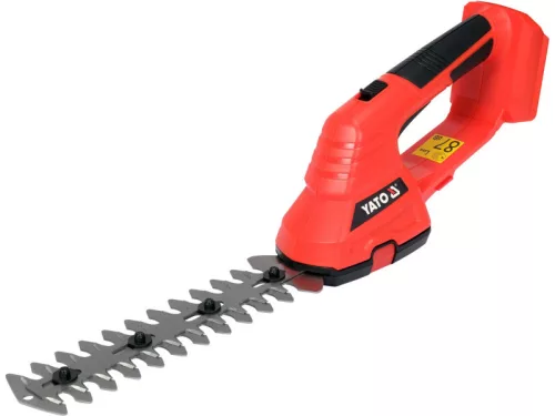 YATO 18V akkus fűnyíró/ bokorformázó olló SOLO (akku és töltő nélkül)