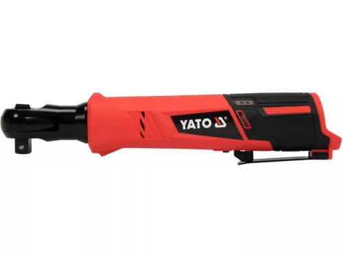 YATO 12 V Li-Ion akkus sarok ütvecsavarozó 1/2" 80 Nm szénkefe nélküli (akku + töltő nélkül) YT-829021