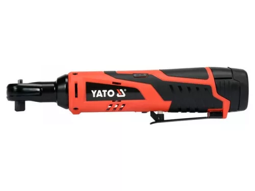 YATO 12 V Li-Ion 3/8" 45 Nm akkus sarok ütvecsavarozó (1 x 2,0 Ah akku + töltő) YT-82902