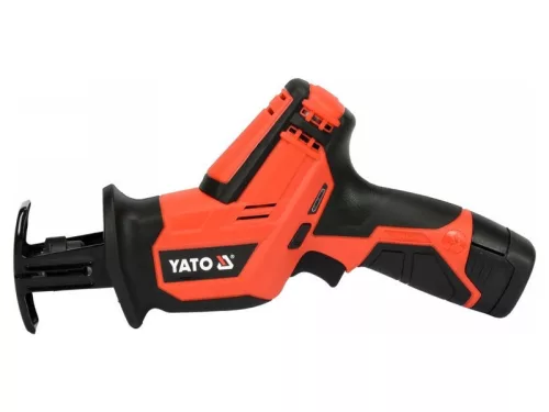 YATO 12 V Li-Ion akkus szablyafűrész (1 x 2,0 Ah akku + töltő) YT-82904