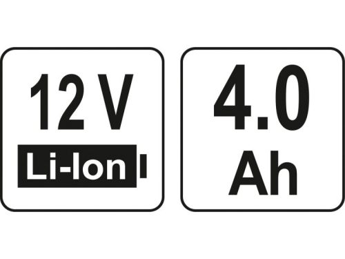 YATO 12V 4.0Ah akkumulátor Li-Ion
