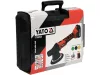 YATO 18 V Li-Ion akkus excenter polírozó 150 mm szénkefe nélküli (1 x 3,0 Ah akku + töltő) YT-82920