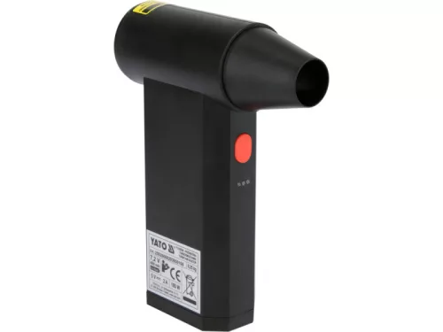 YATO 7,2 V 4 Ah 135000 RPM légseprű YT-82938
