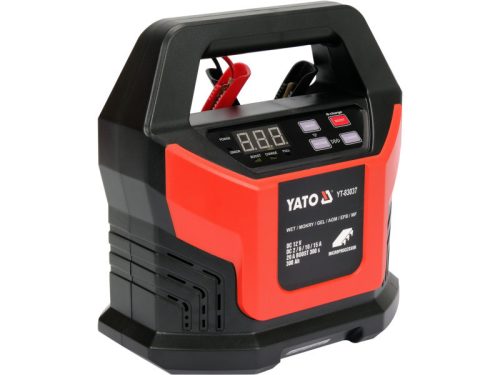 YATO 12V/20A akkumulátor töltő, max. 300Ah