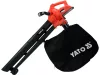 YATO 45 liter 2 x 18 V Li-Ion akkus lombfúvó-szívó (akku és töltő nélkül) YT-85175
