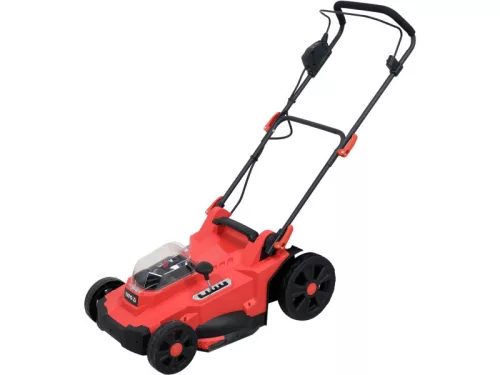 YATO 36V 43cm akkus fűnyíró 2X18V (akku és töltő nélkül)