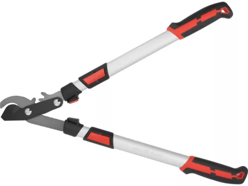 YATO 40/ 910 mm teleszkópos, áttételes ágvágó olló, fogaskerék áttét, erősített ALU nyél