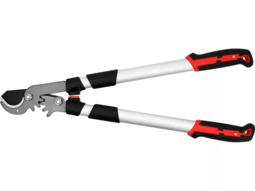 YATO 40/ 910 mm teleszkópos ágvágó olló, erősített ALU nyél, üllő, fogaskerék áttétel