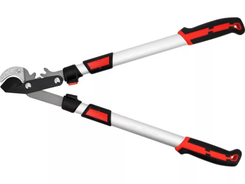 YATO 40/ 910 mm teleszkópos ágvágó olló, erősített ALU nyél, üllő, fogaskerék áttétel