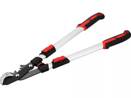 YATO 40/ 910 mm teleszkópos ágvágó olló, erősített ALU nyél, üllő, fogaskerék áttétel