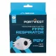 PortWest FFP2 szelepes Dolomit összehajtható lapos maszk