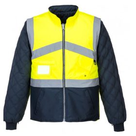 PortWest Jól láthatósági kifordítható dzseki