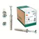 STALCO PERFECT 8x80mm 50db beütődübel T25 TORX- hatlapfejű csavarral