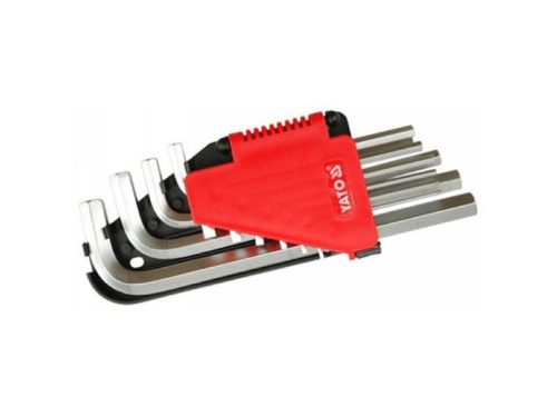 2,0-12mm imbuszkulcs készlet 10 részes CrV