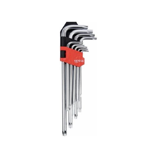 YATO T10-T50 hosszított torx kulcs készlet 9 részes CrV