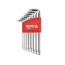 YATO T9-T40 gömbfejű torx kulcs készlet 8 részes CrV