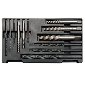 YATO M3-M24 12db törtcsavar kiszedő és fúró készlet