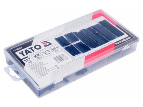 YATO 127 darabos zsugorcső készlet 600W max.
