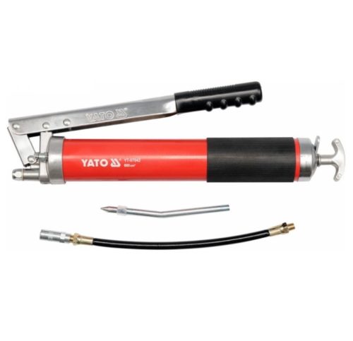 YATO 600cm³ tölthető karos zsírzó, kartus