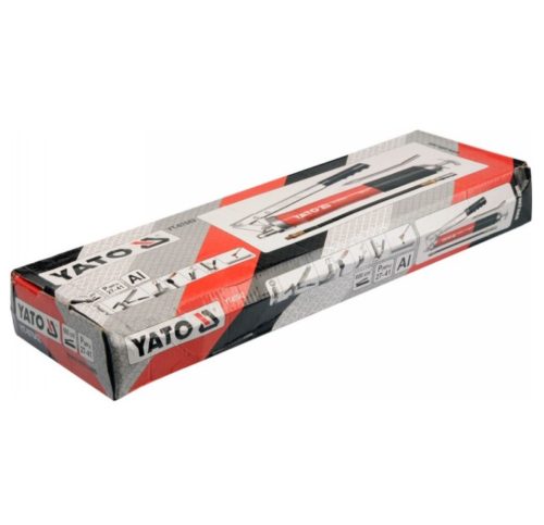 YATO 600cm³ tölthető karos zsírzó, kartus